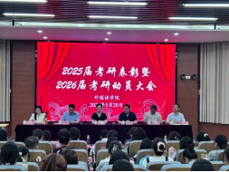 外国语学院举行2025届考研表...